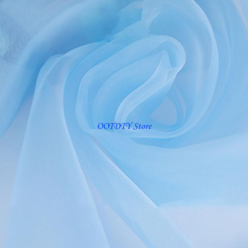 Tela organza transparente suav - Sewing Batik Fabric reseña y precio