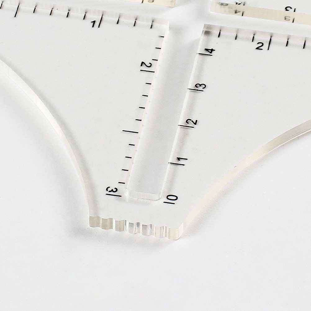 Regla de densidad para tejido, - Sewing Gauge Ruler reseña y precio